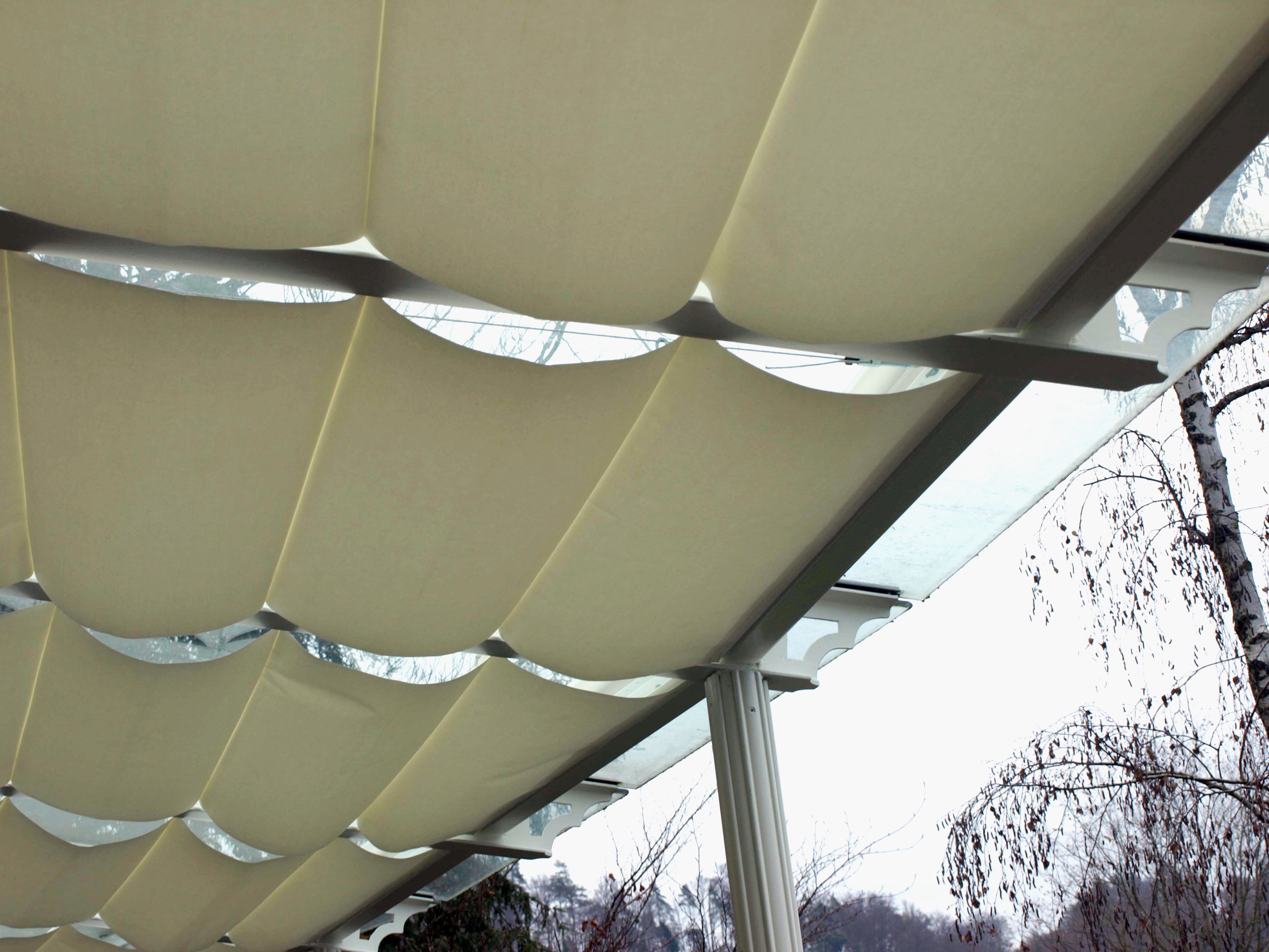 Pergola árnyékolás