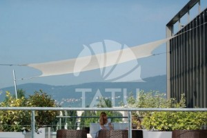 Tetőterasz napvitorla 1