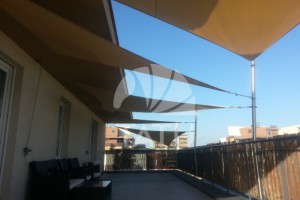 Tetőterasz napvitorla 4