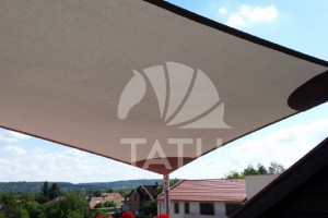 Állítható magasságú és dőlésszögű napvitorla 12