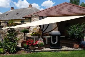 Állítható magasságú és dőlésszögű napvitorla 17