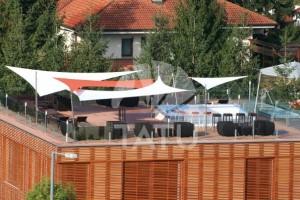 Tetőterasz napvitorla 8