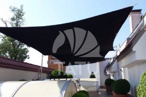 Tetőterasz, betekerhető napvitorla 2